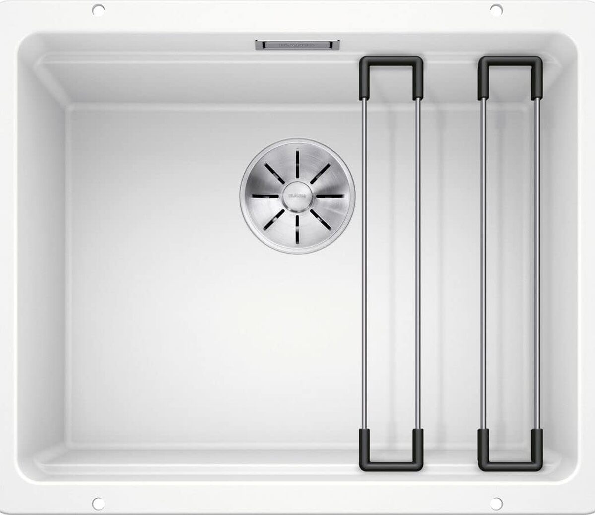 Test de l'évier Blanco Etagon 500-U en silgranit blanc