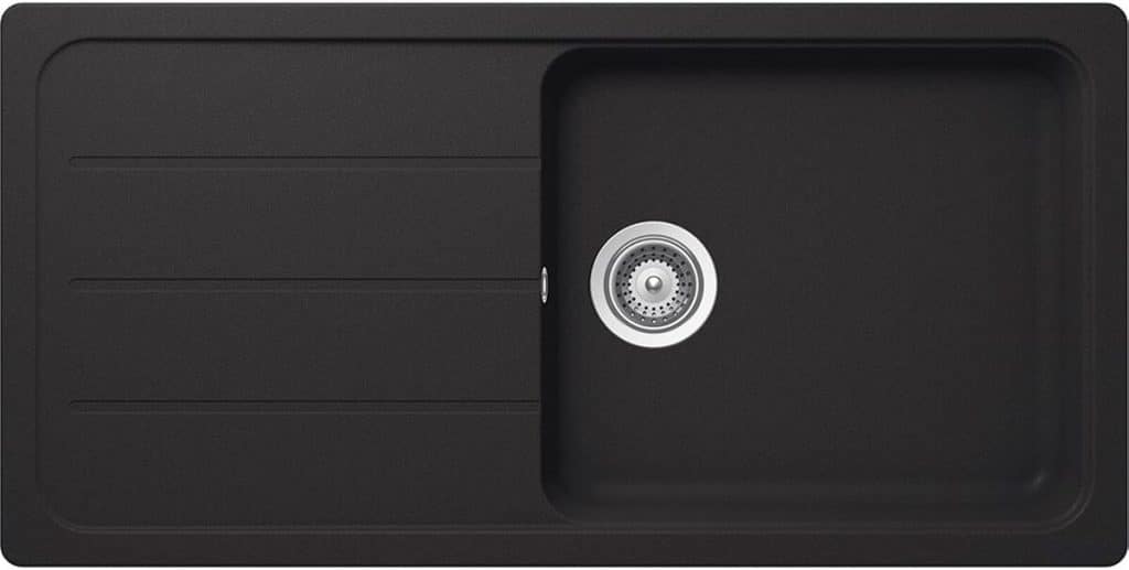 Test de l'évier Schock Formhaus D-100L Onyx en granit