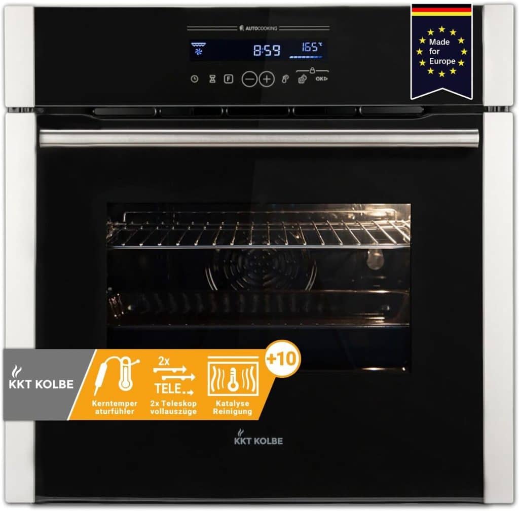 Test du KKT Kolbe EB8016ED : four encastré 70L et nettoyage vapeur