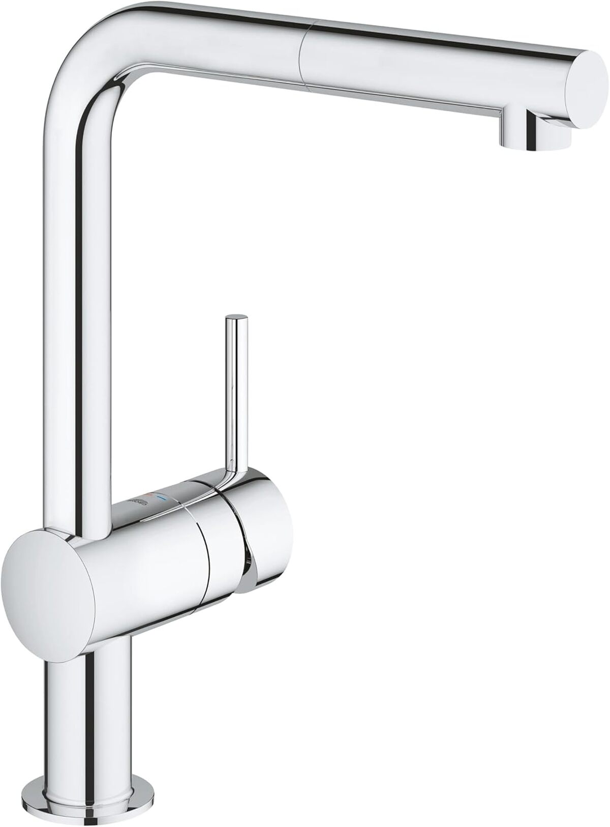 Test du mitigeur Grohe Minta : robustesse et douchette extractible