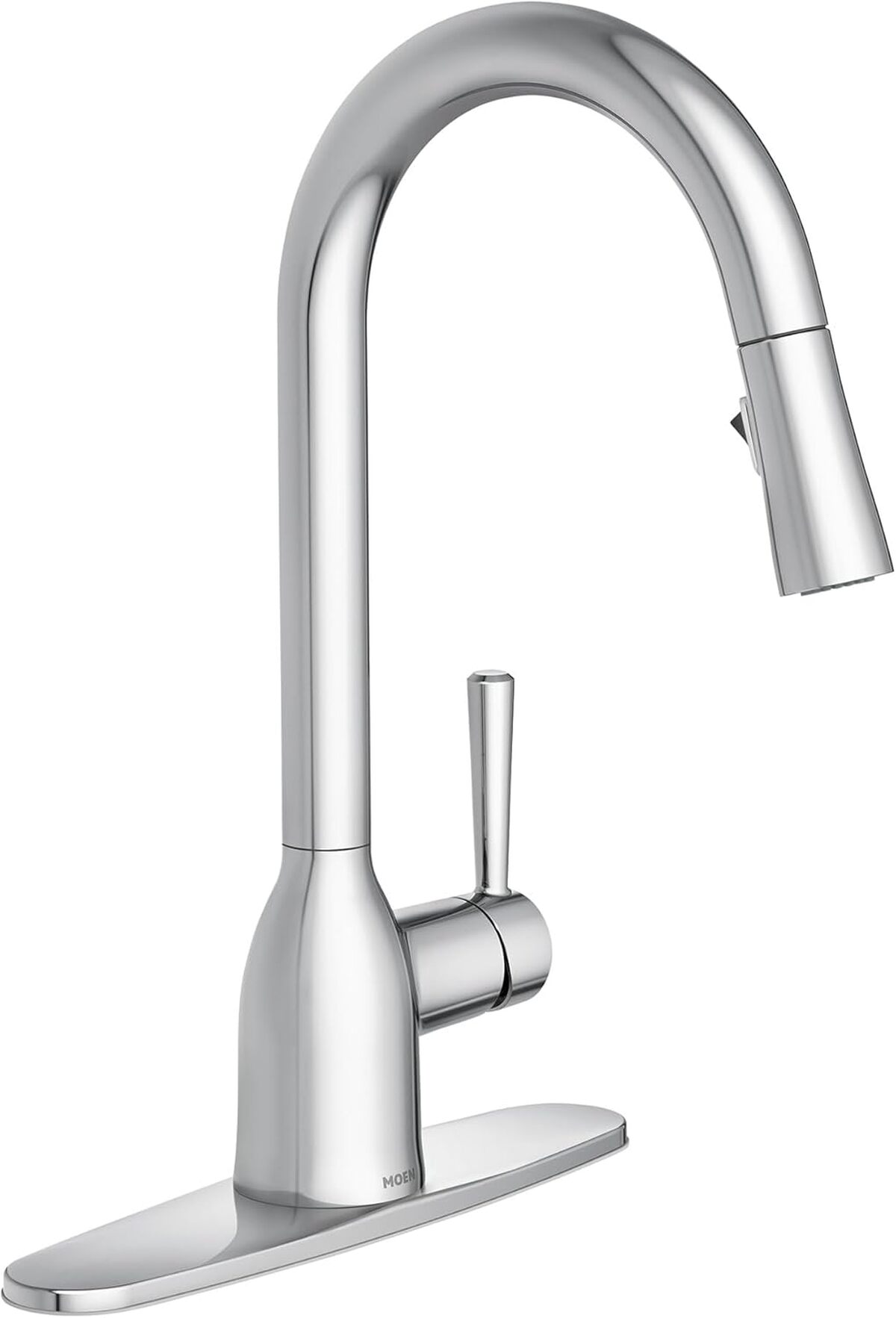 Test du robinet Moen Adler 87233 : mitigeur de cuisine à bec haut et Power Clean