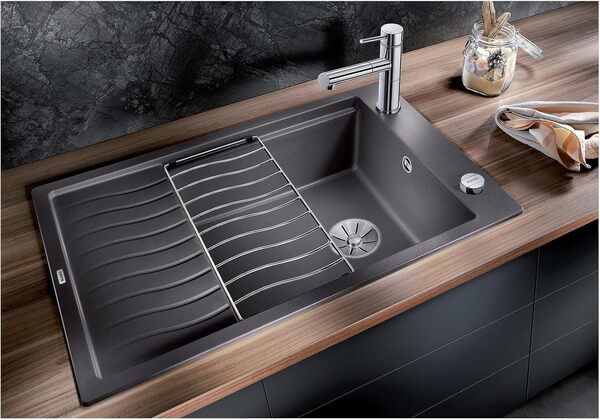 BLANCO 525882 Elon XL 6 S Évier de cuisine Noir 60 cm
