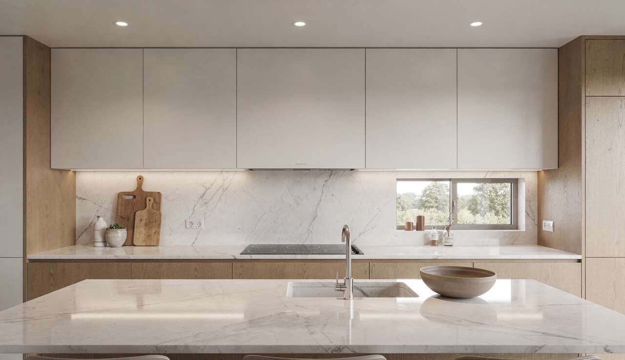 Astuces d&eacute;co pour harmoniser une hotte avec le style de votre cuisine