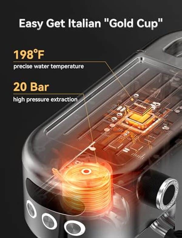 Découvrez notre test complet de la cafetière expresso Neretva 20 bar : design compact, performance exceptionnelle et préparation de café de qualité professionnelle.