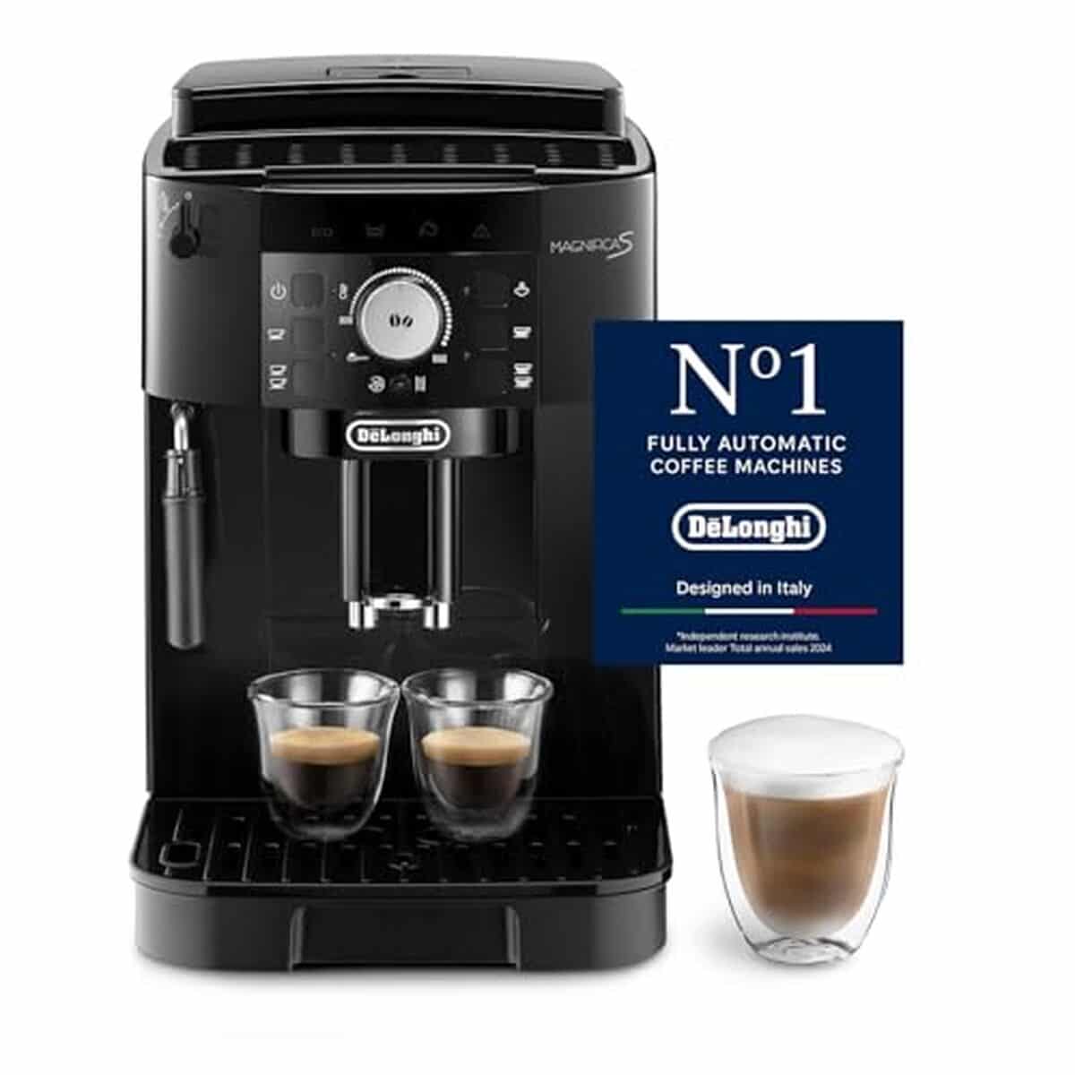 Test De’Longhi Magnifica S : machine à café automatique avec mousseur à lait manuel