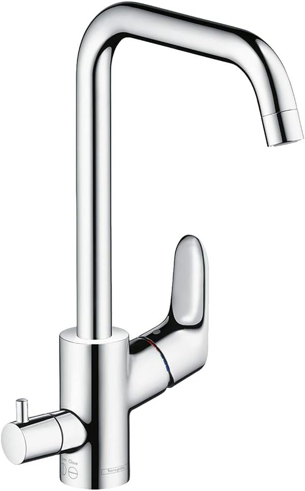 Test du mitigeur de cuisine hansgrohe Focus M41 260 chromé