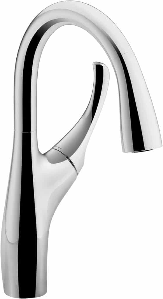 Test du mitigeur d'évier Jacob Delafon Suzanne avec douchette extractible