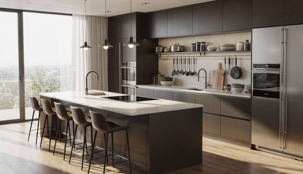 Quelle est la fonction d'un îlot central dans ma cuisine ?