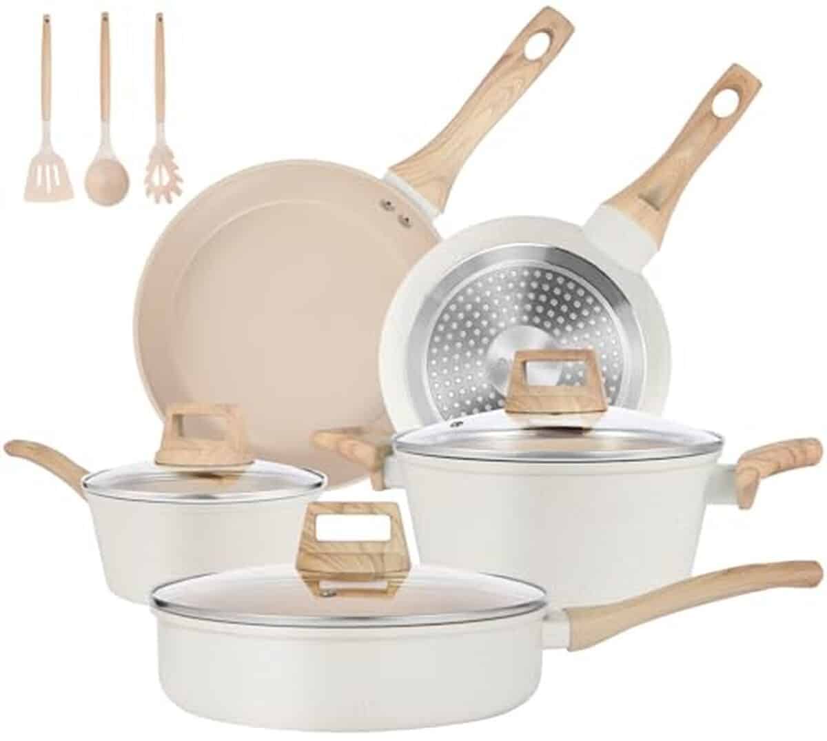 Test : batterie de cuisine M Melenta 11 pièces en céramique