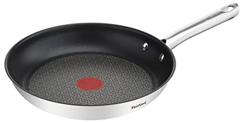 Test Tefal Duetto A7040863 : poêle 32 cm induction en acier inoxydable