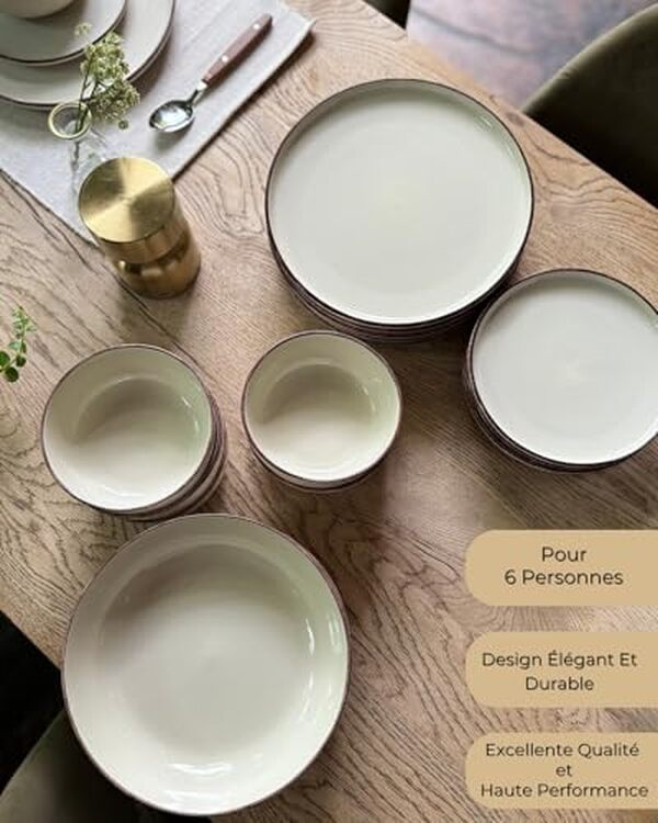 Découvrez notre analyse détaillée sur le service vaisselle Bavary beige 24 pièces et trouvez l’allié parfait pour une table raffinée et intemporelle.