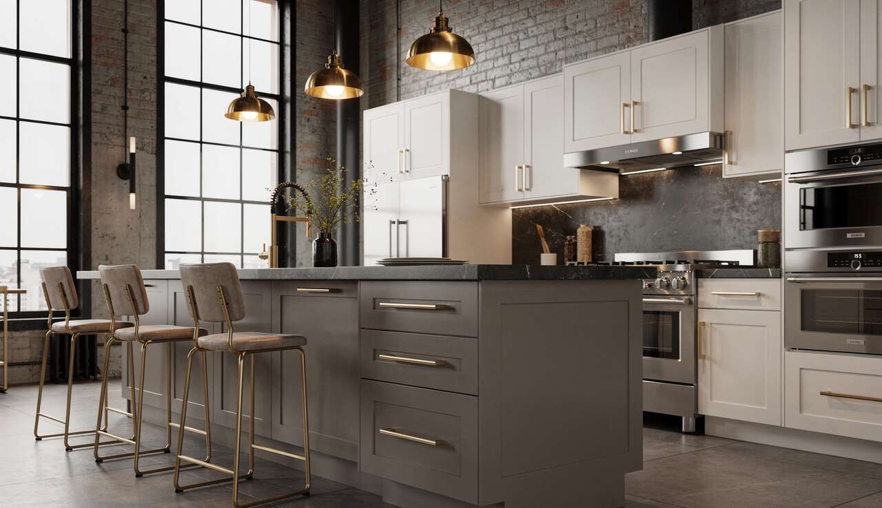 Poignées en laiton : sublimer votre cuisine industrielle