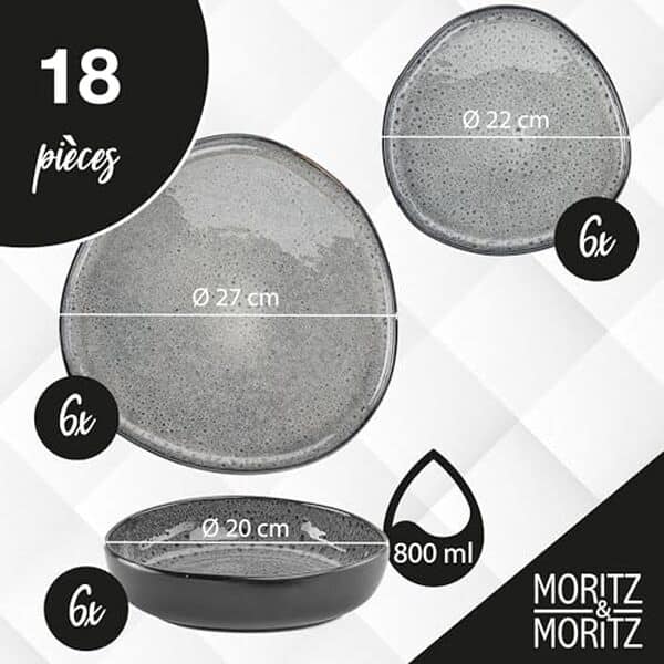 Découvrez l'élégance et la qualité de l'ensemble Moritz & Moritz ORGANIC : le choix parfait pour sublimer votre intérieur avec style et durabilité.