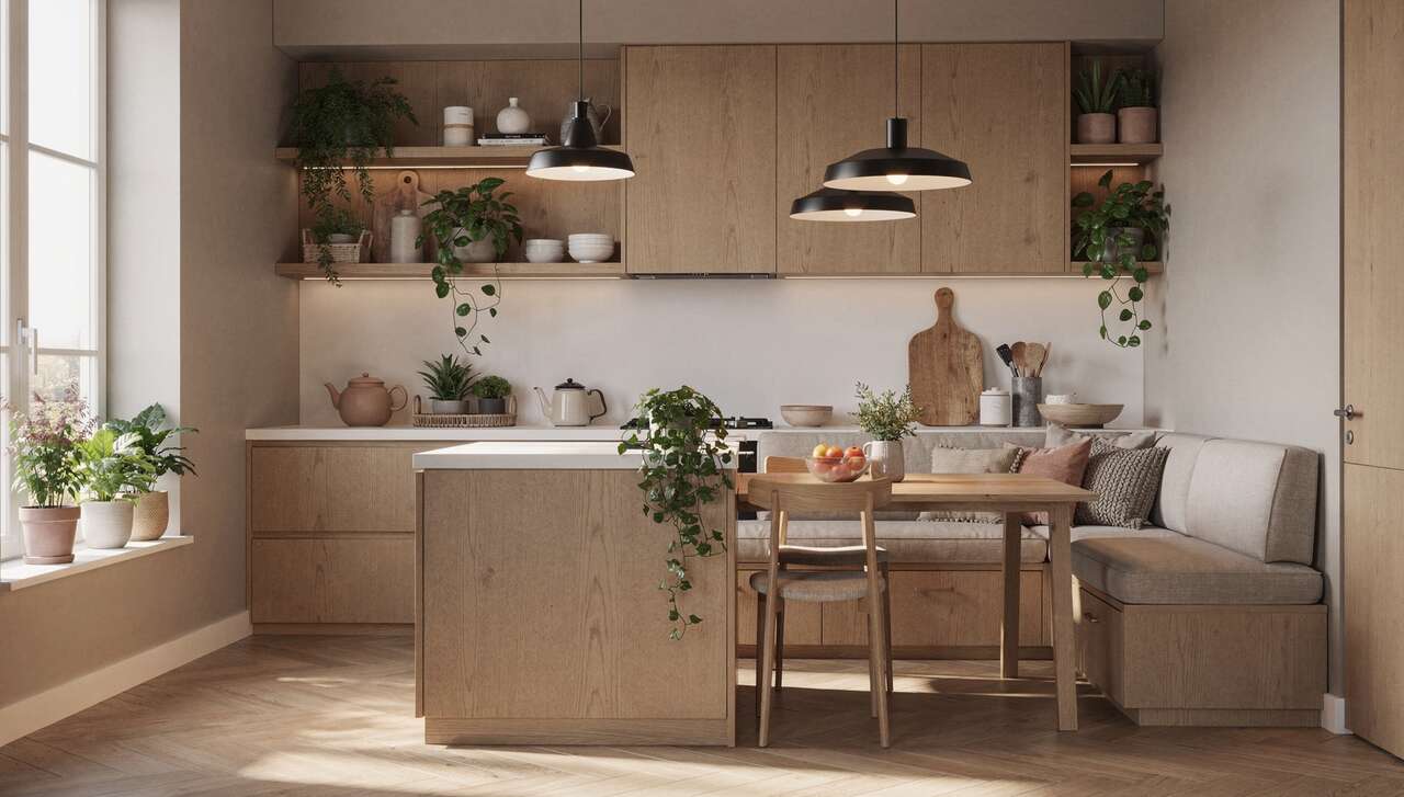 Cuisine avec coin repas : astuces et inspirations aménagement