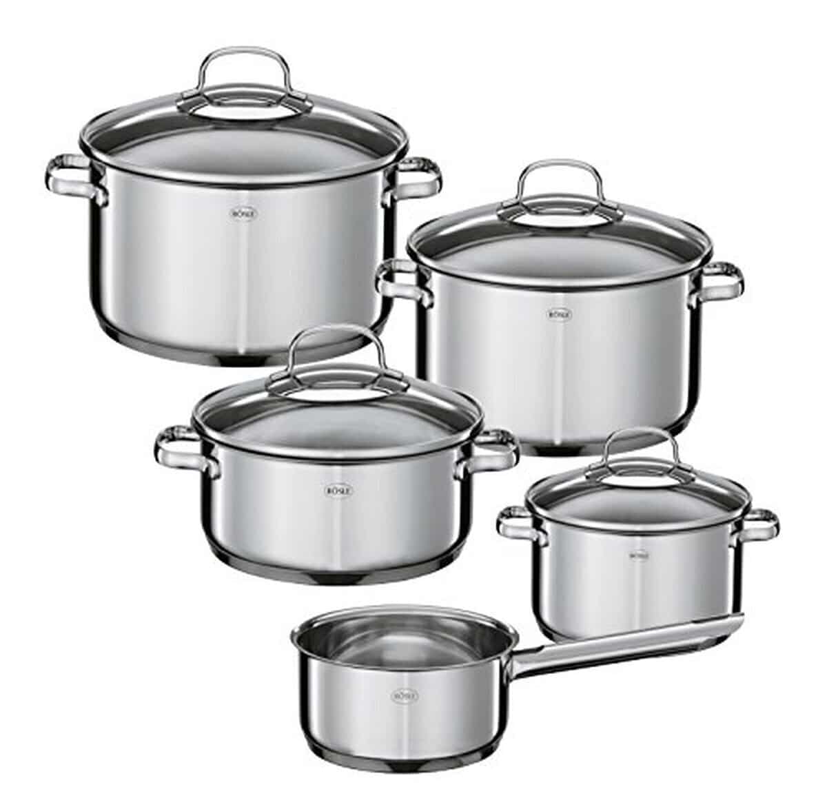 Test du set de casseroles Rösle Elegance : l'efficacité en inox