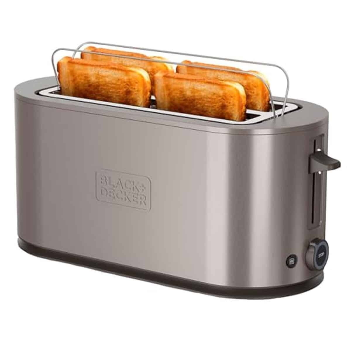 Test grille-pain BLACK+DECKER extra large 1500W