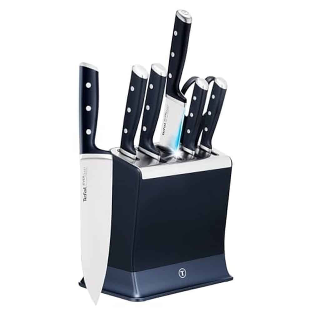 Test : tefal EverSharp, bloc couteaux à affûteurs intégrés