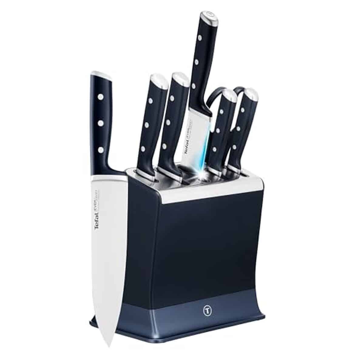 Test : tefal EverSharp, bloc couteaux à affûteurs intégrés