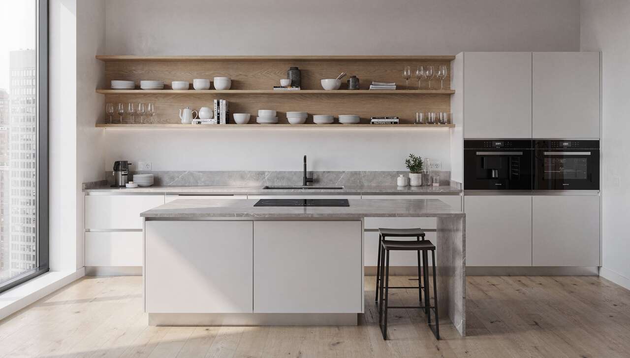 Solutions de rangement alternatives pour cuisines sans meuble haut Solutions de rangement alternatives pour cuisines sans meuble haut