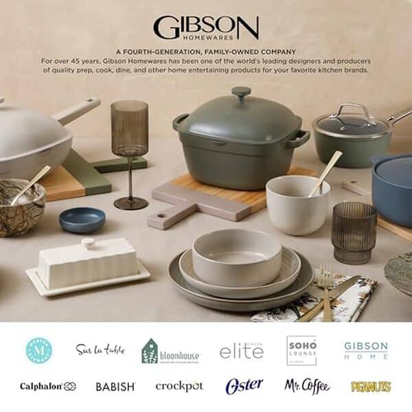Découvrez notre avis complet sur le service à vaisselle Matisse de gibson elite, alliant élégance taupe et qualité exceptionnelle pour sublimer votre table.