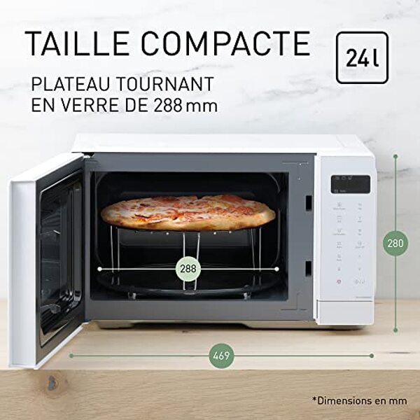 Découvrez notre avis détaillé sur le micro-ondes Panasonic NN-K35NWMEPG : puissance 900W, fonctionnalités de cuisson combinée et ses avantages pour une cuisine moderne