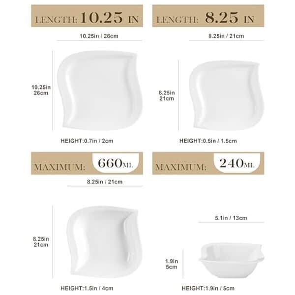Découvrez notre test détaillé du service de table en porcelaine Malacasa série Elvira 24 pièces : qualité, design et durabilité pour votre cuisine. 
