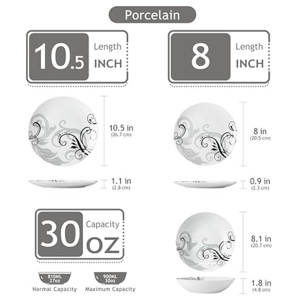 Découvrez notre avis complet sur la série ZOEY de Veweet : un service de table en porcelaine raffiné, élégant et durable pour sublimer votre table. 