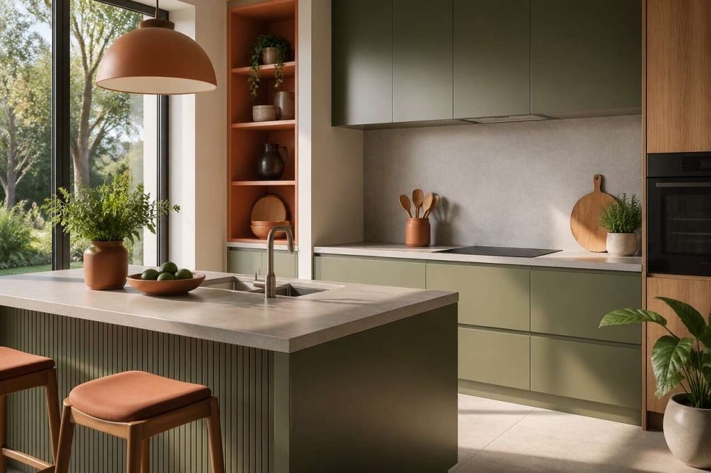 Couleurs inspirantes pour une cuisine contemporaine