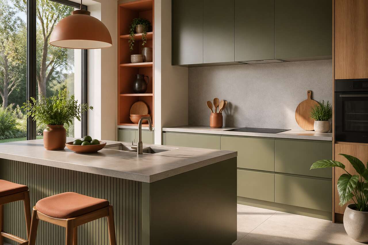 Couleurs inspirantes pour une cuisine contemporaine