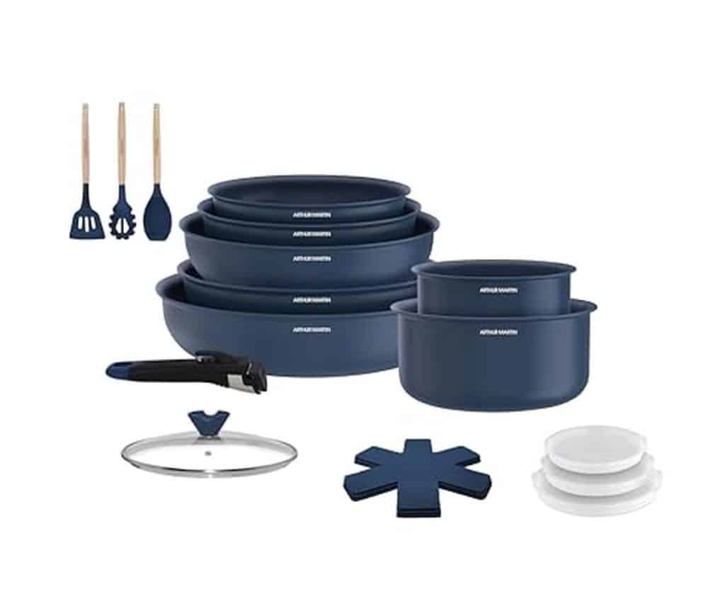 Test : batterie de cuisine Arthur Martin 18 pièces