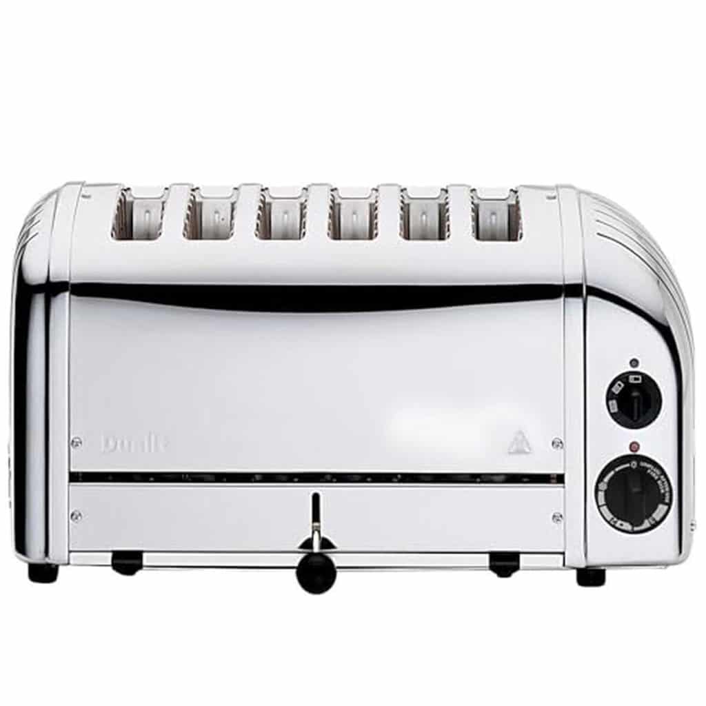 Test du grille-pain Dualit Vario : 6 tranches en inox