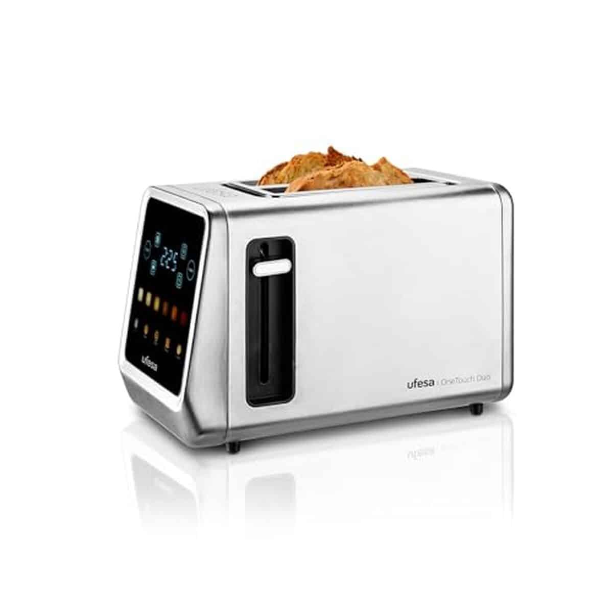 Test du grille-pain numérique 850w ufesa one touch duo : efficacité et polyvalence