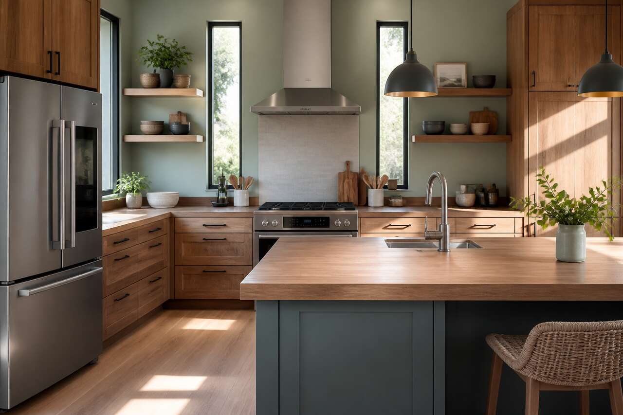 Les caractéristiques de la cuisine en bois Les caractéristiques de la cuisine en bois