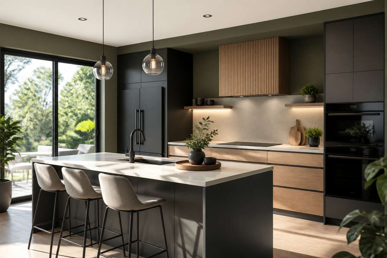 Tendance actuelle des couleurs pour une cuisine design Tendance actuelle des couleurs pour une cuisine design