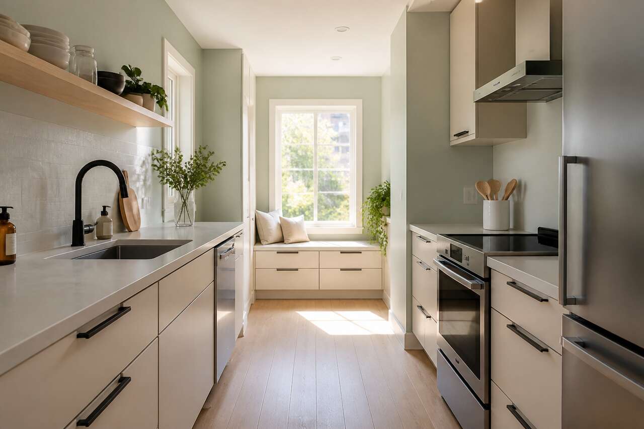 Astuces pour agrandir visuellement une petite cuisine Astuces pour agrandir visuellement une petite cuisine