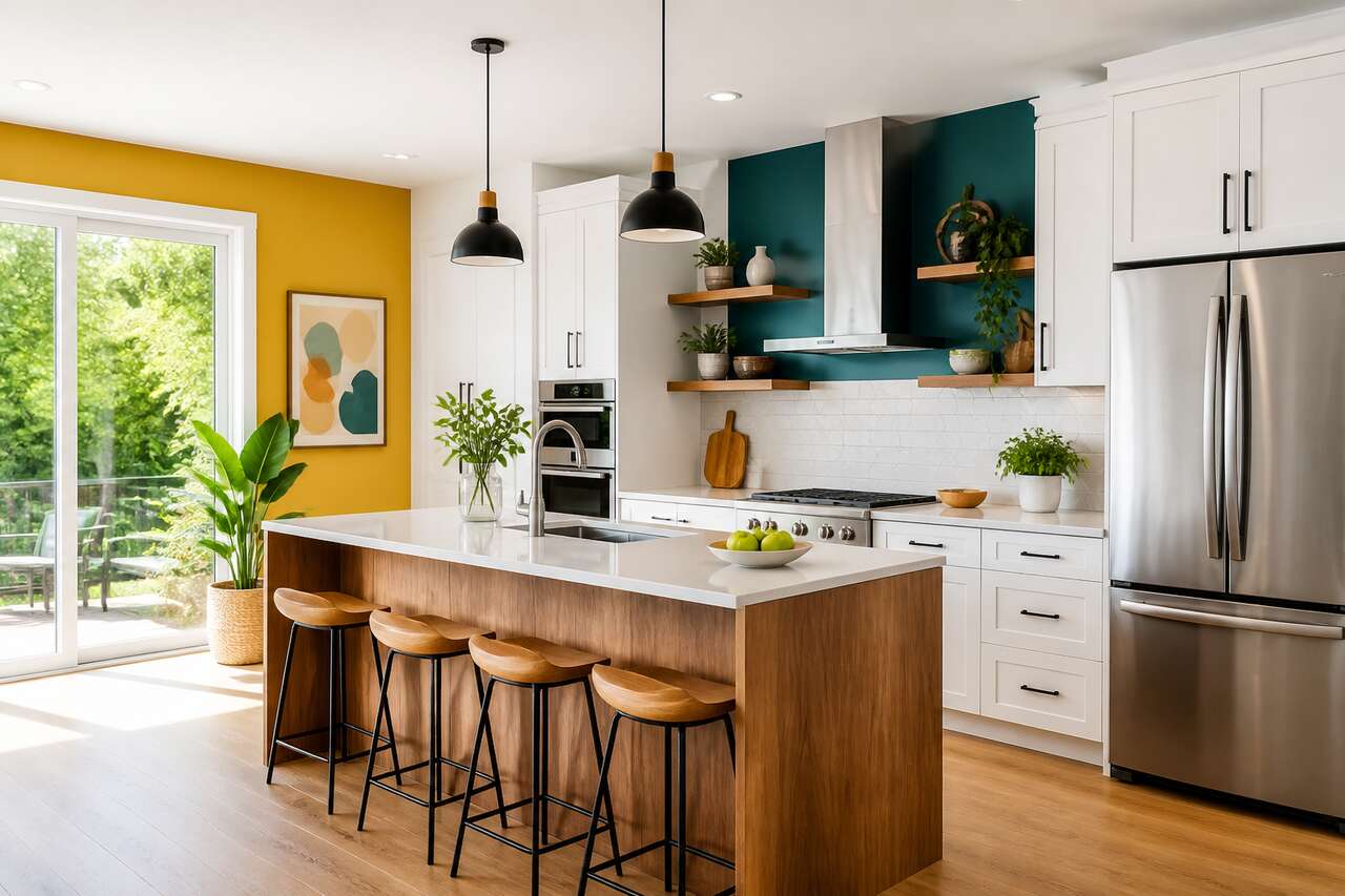 Choisir la couleur idéale pour dynamiser votre cuisine