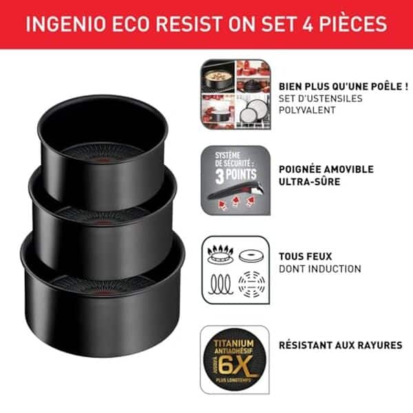 Découvrez notre test détaillé des casseroles Tefal Ingenio Eco Resist : performances, praticité et durabilité. Avis complet pour bien choisir vos casseroles. 