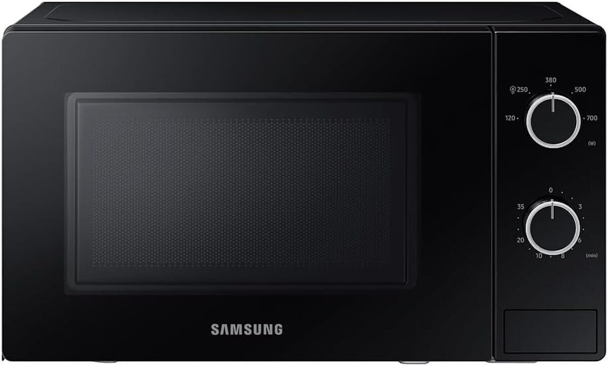 Test du micro-ondes Samsung 20L design glass noir