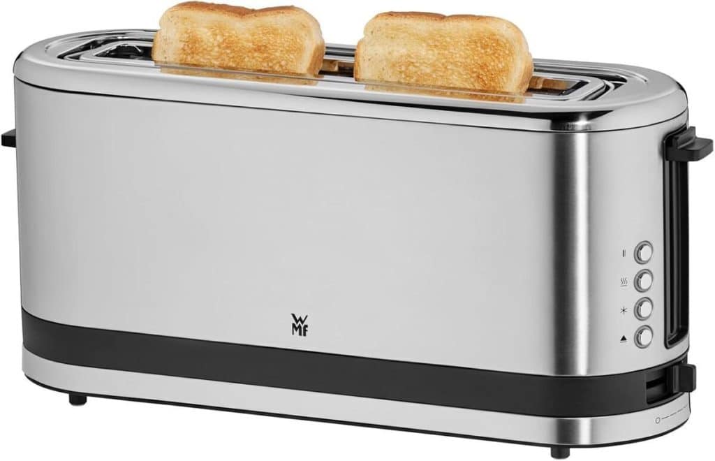 Test grille-pain WMF KITCHENMINIS 900W : performance et design compact