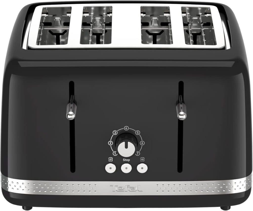 Test : tefal Black Collection TF3058G0 grille-pain 4 emplacements