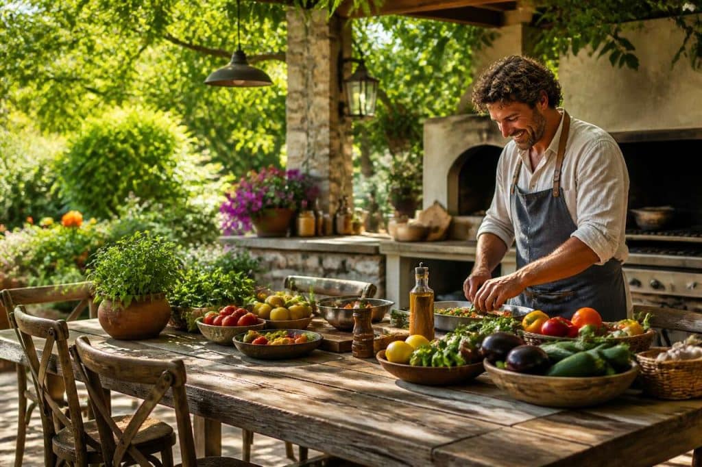 La cuisine d'été : un art de vivre en extérieur