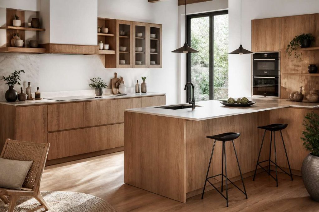 Cuisines en bois : un style intemporel selon Arthur Bonnet
