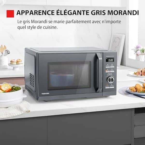 Découvrez notre test détaillé du micro-ondes Toshiba MW3-AC26PFI : polyvalence, puissance et fonctionnalités innovantes pour une cuisine moderne et efficace.