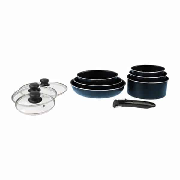 Découvrez notre test détaillé de la batterie de cuisine Sitram 714251 en aluminium bleu mat avec manche amovible. Caractéristiques, avantages et avis d'expert. 