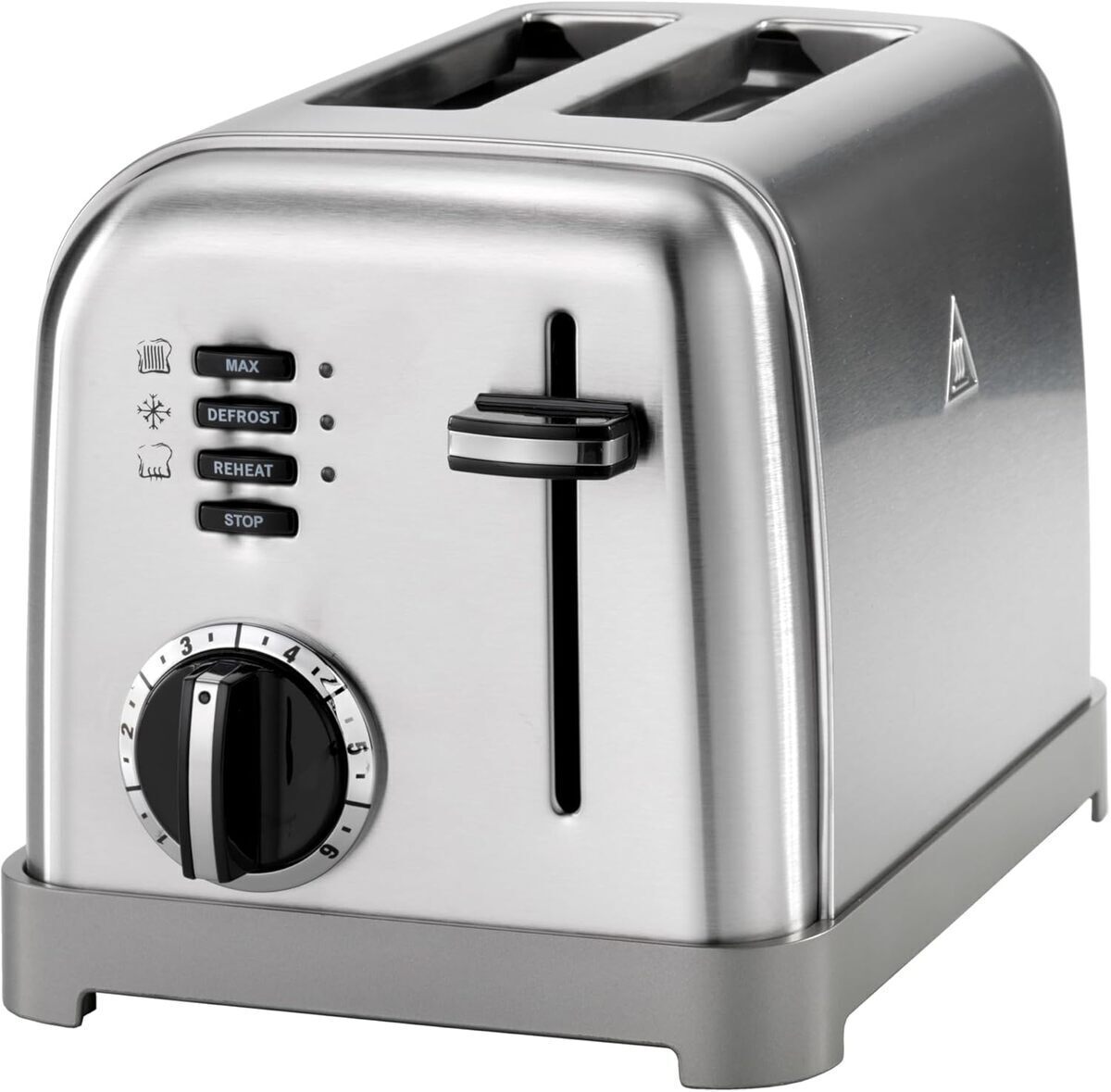 Test du grille-pain Cuisinart 2 tranches : fentes larges et performance acier inoxydable