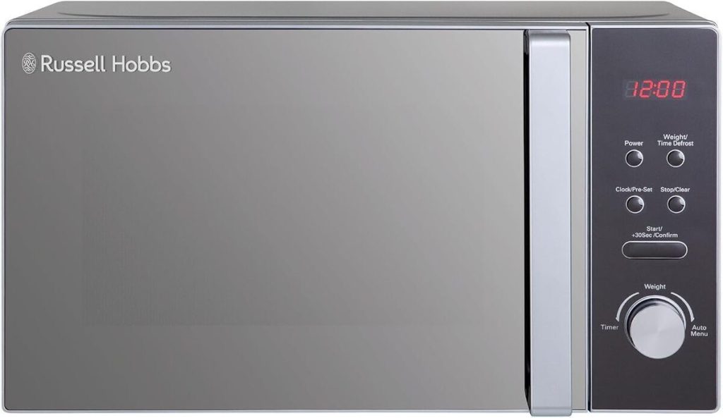 Test Du Micro-Ondes Compact Russell Hobbs RHM2076S : performance Et Design Argenté
