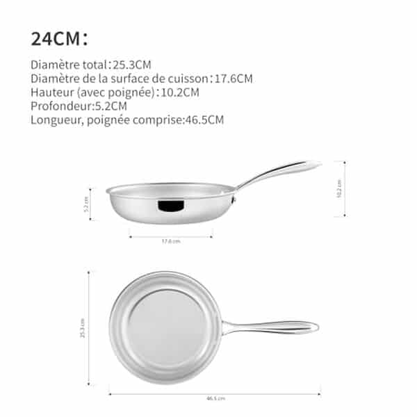 Découvrez notre test détaillé des poêles SANFELA en acier inoxydable : qualité, durabilité et efficacité énergétique pour votre cuisine.