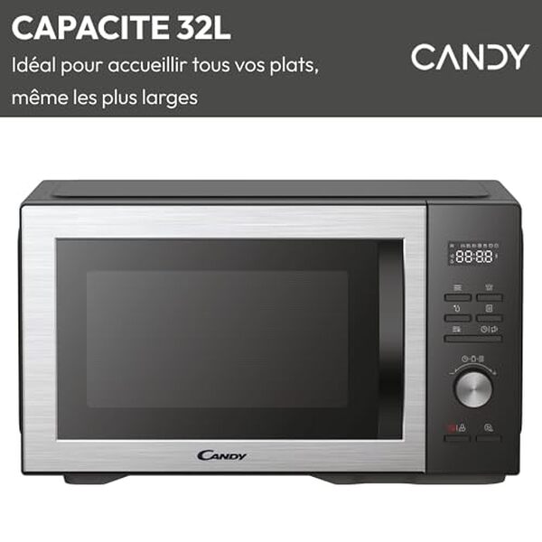 Découvrez notre test détaillé du micro-ondes Candy CMGA31EDLB : puissance, fonctionnalités et polyvalence pour vos repas quotidiens. Avis complet et conseils d'achat.