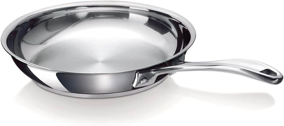 Test de la poêle à frire Beka Chef 30 cm en inox argenté