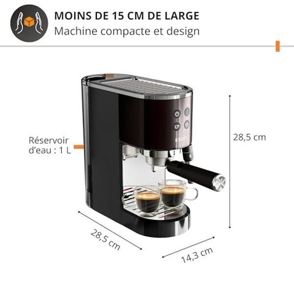 Découvrez notre test complet du Krups Virtuoso+, l'expresso manuel inox 15 bars. Performances, avantages et inconvénients pour bien choisir votre machine à café.
